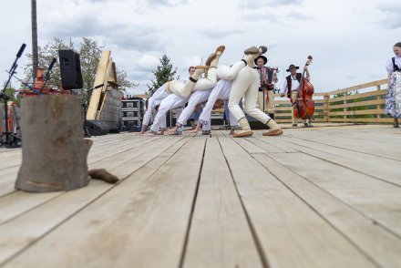 Wiślański Wygón Łowiec - występ Zespołu Regionalnego "Wisła""